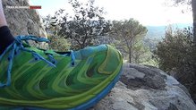 La puntera de las Hoka One One Speedgoat W est protegida.