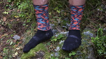 Los Injinji Spectrum Trail Midnight Crew son unos calcetines muy suaves y cmodos