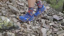 La caa de los Los Injinji Spectrum Trail Midnight Crew tambin ha demostrado ser muy resistente a los roces