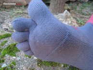 Sensaciones especiales las de unos calcetines de cinco dedos