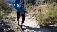 Inov8 TerraUltra G270 en terreno rocoso