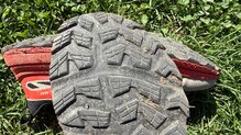 Inov-8 TrailFly Max. Estado de los tacos tras más de 200 kms.