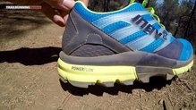 Sistema para poner polainas en las  Inov-8 Trailtalon 275.