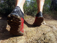 Inov-8 X-Talon 225: Justo despues de pisar mucho barro