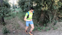 Corriendo en la vegetacin