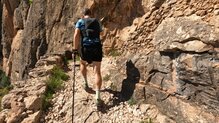 Los Komperdell FXP Composite Trail son ideales para corredores pesados.
