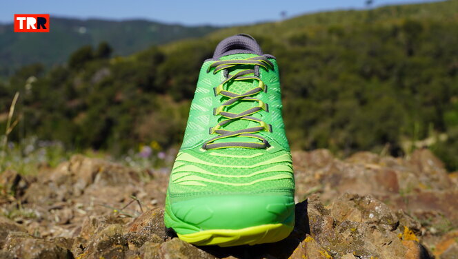 Zapatilla trail hombre la sportiva akasha 2 verde amarilla