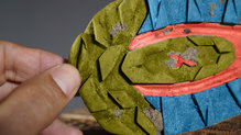 El taco trasero de las La Sportiva Jackal sufrido daos
