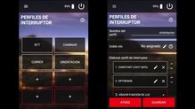 Ledlenser MH11 - App Connect - Menu Perfiles y configuracion de perfil