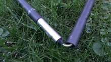 La unión de los tramos de los  Leki Micro RCM Superlight sigue intacta