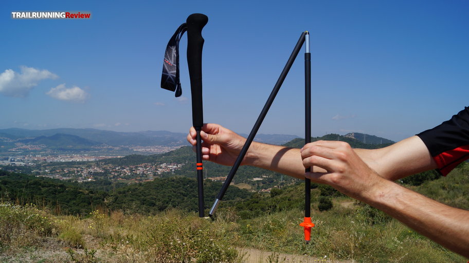 Bastón Trail Running DISTANCE CARBON Z Z-Poles Black Diamond