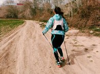 Leki Trailstick en accin