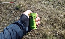 Así es como queda una vez plegada la LUrbel Shade.