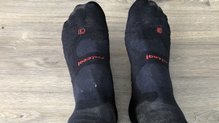 los calcetines derecho e izquierdo estn diferenciados para maximizar las propiedades de su diseo