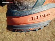 Mammut MTR 201 II Max Low: Leve desgaste de la mediasuela en el taln