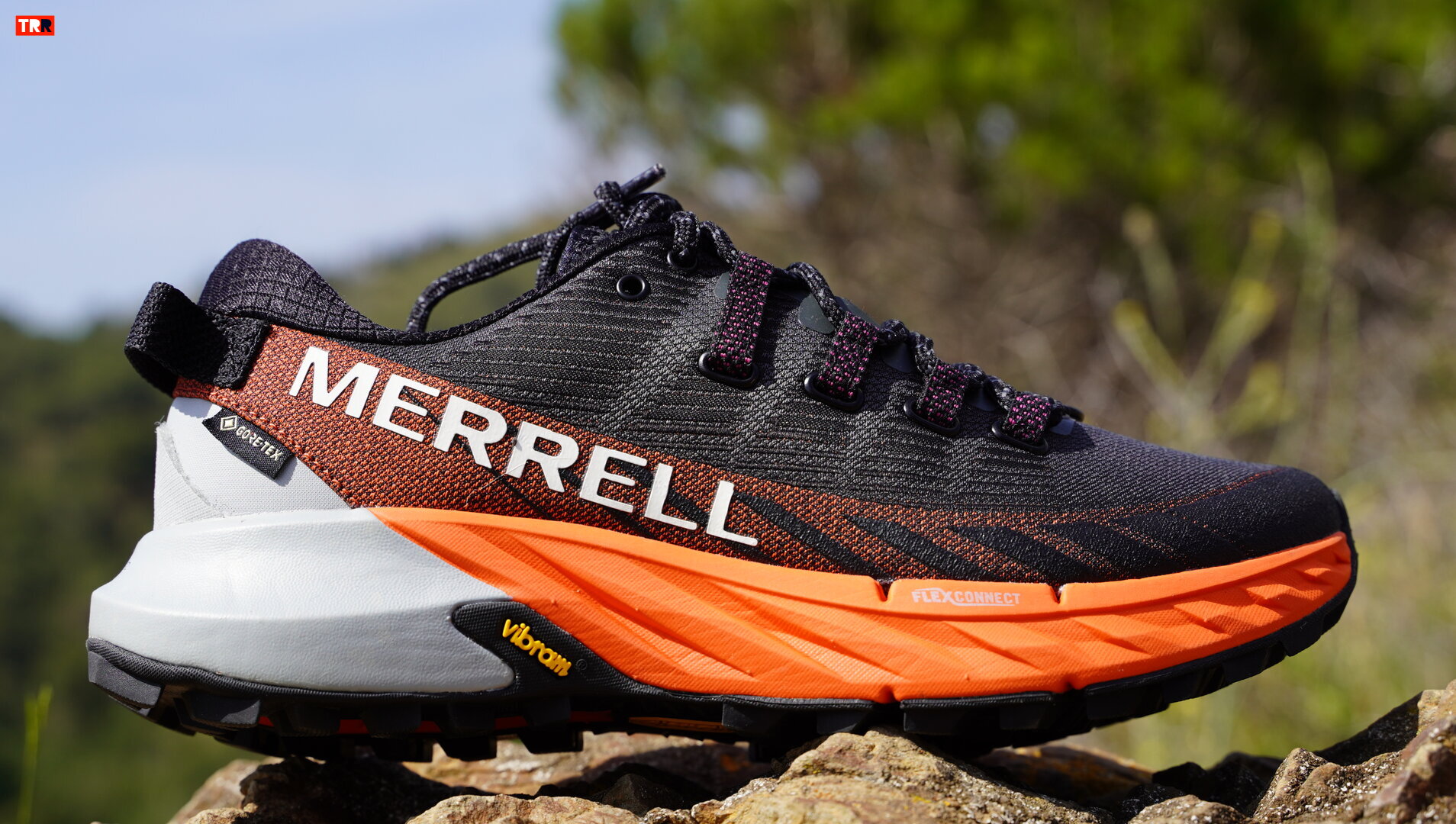 Mejores Zapatillas Trekking Merrell - Agility Peak 4 Hombre Negras