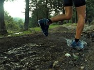 Merrell Agility Peak Flex: el agua entra rápidamente por el tejido superior