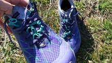 Merrell Agility Peak Flex: hemos sacado los cordones de los pasadores y ajustamos aún más