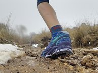 Merrell Agility Peak Flex: en subida con piedras se adaptan muy bien