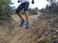 Merrell Agility Peak Flex: en bajadas en barro podemos resbalar