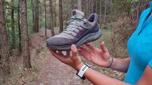 MERRELL BRAVADA 2 WP: Poca sujecin en la zona del upper, los cordones no ajustan demasiado y el pi queda sujeto por la malla de la zapatilla