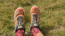 Las Merrell MTL Skyfire Race Day tienen un upper muy resistente.