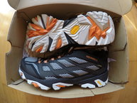 MerrellMoab FST Gore-Tex en su caja