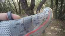 Merrell Trail Glove 5: detalle termosellados para mejorar sujeccion