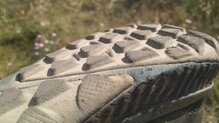 Merrell Trail Glove 6: Detalle del desgaste de la suela.