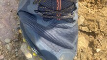 Las Mizuno Wave Mujin 8 sufren cierto desgaste en las zonas de flexin del pie