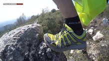 Las Montrail Bajada II flexan muy facilmente.