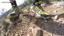 muy buena sujeción en las Montrail Bajada II.