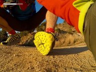 Acabados de calidad en las Montrail Bajada II.