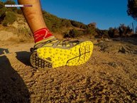 Suela multitaco en las Montrail Bajada II.