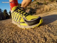 Montrail Bajada II con un diseño robusto pero no demasiado pesadas.