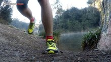 Buen agarre en pista y caminos poco técnicos con las Montrail Bajada II.