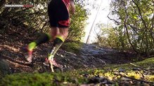 Probando la mediasuela de estas Montrail FluidFlex FKT