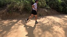 Zapatilla ligerita para correr a ritmos alegres.