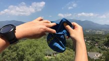 Nathan ExoDraw 2.0 Insulated, vista del bolsillo.
