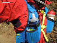 Nathan VaporAir - Colocación bidones delanteros