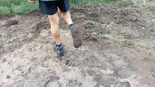 Con mucho barro la suela colapsa.