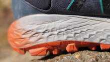 La media suela de estas New Balance Fresh Foam More Trail  se chafa ligeramente con el paso de los kilmetros