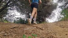 New Balance Tektrel: El taqueado delantera ha sufrido desgaste durante el test
