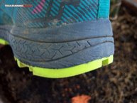 New Balance Vazee Summit W, vista del talón donde se puede apreciar el drop 10.