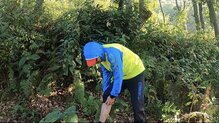 OS2O O2 Waterproof Trail Pants 20KK. Los elsticos permiten subirnos la pernera en caso de calor.