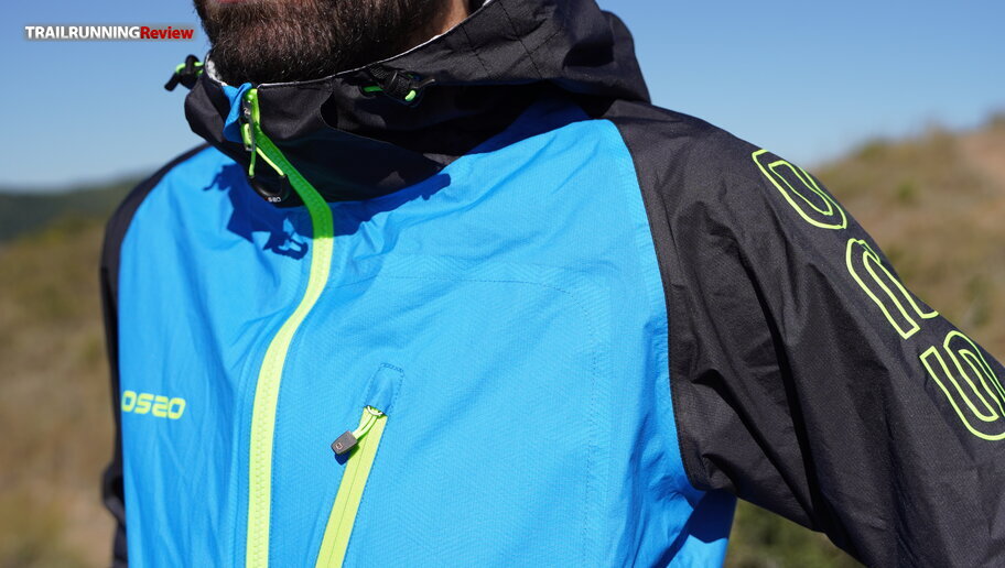 o2 waterproof trail jacket
