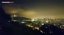 Barcelona de noche vista con el Petzl NAO