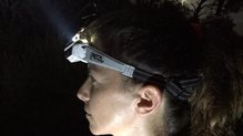Petzl SWIFT RL también se puede enfocar hacia arriba.