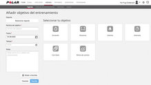 La plataforma Polar Flow nos ayuda a preparar nuestros entrenamientos segn objetivos