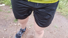 Incluso empapados, los pantalones cortos Raidlight Responsiv nos permite correr sin provocar roces